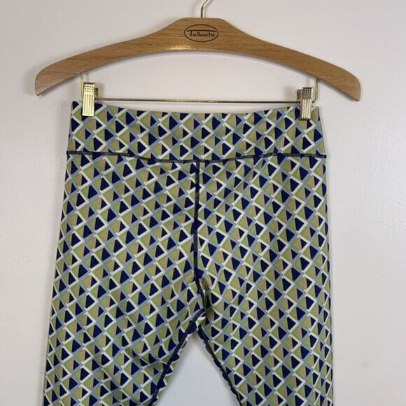 J. McLaughlin Workout Leggings Activewear Casual Libby Geometric Size Large - Picture 7 of 8